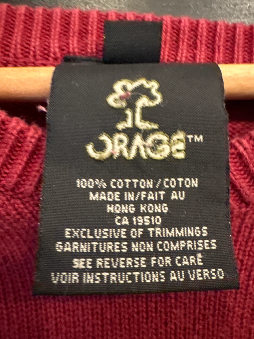 Orage Men's Striped V-Neck Sweater - photo 2