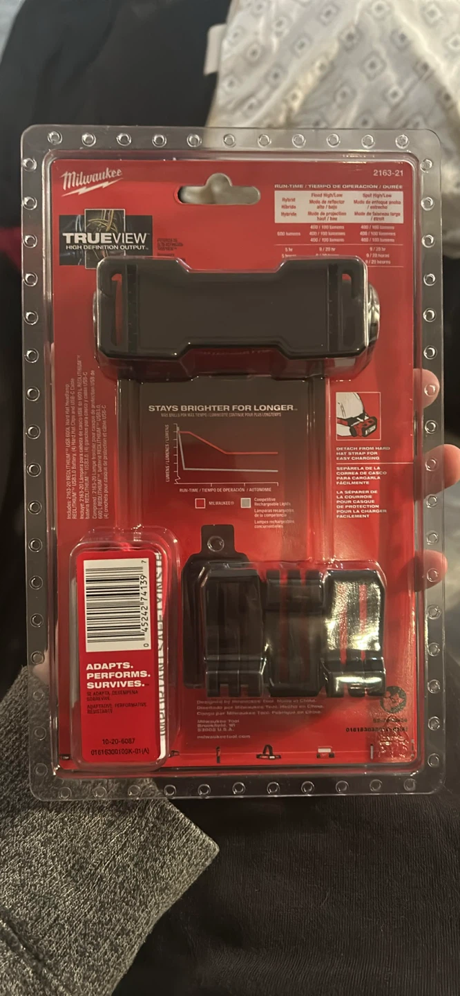 Milwaukee REDLITHIUM USB Rechargeable Headlamp with Battery - photo 2