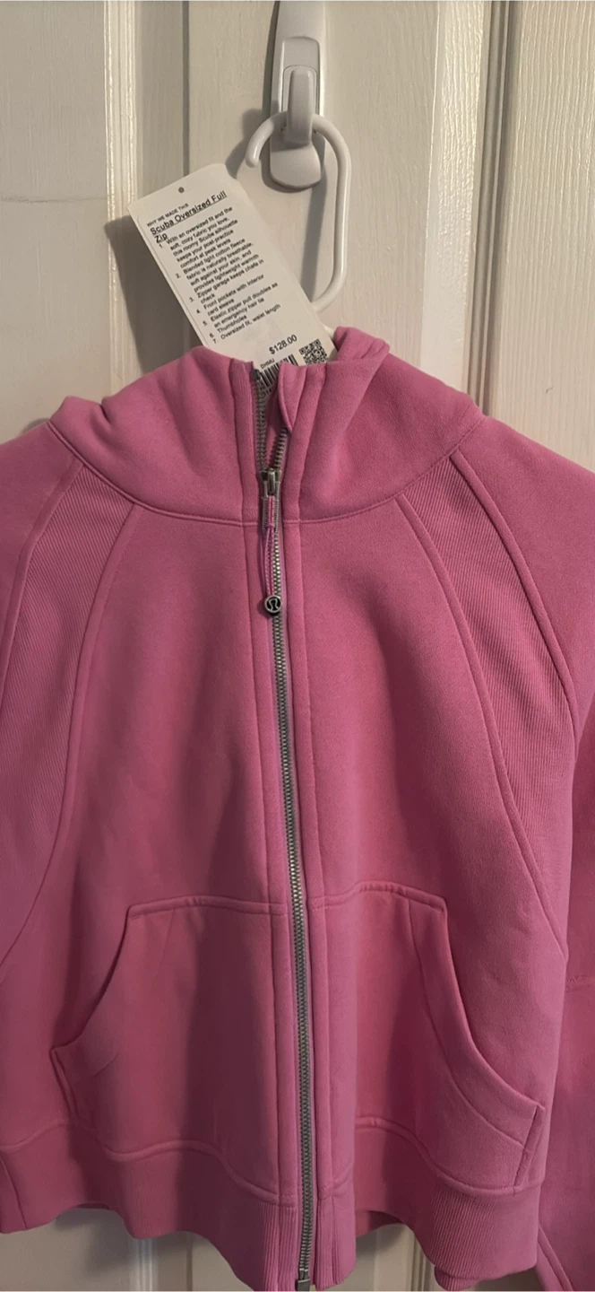 Lululemon scuba size Xs/s dahlia mauve still have tags