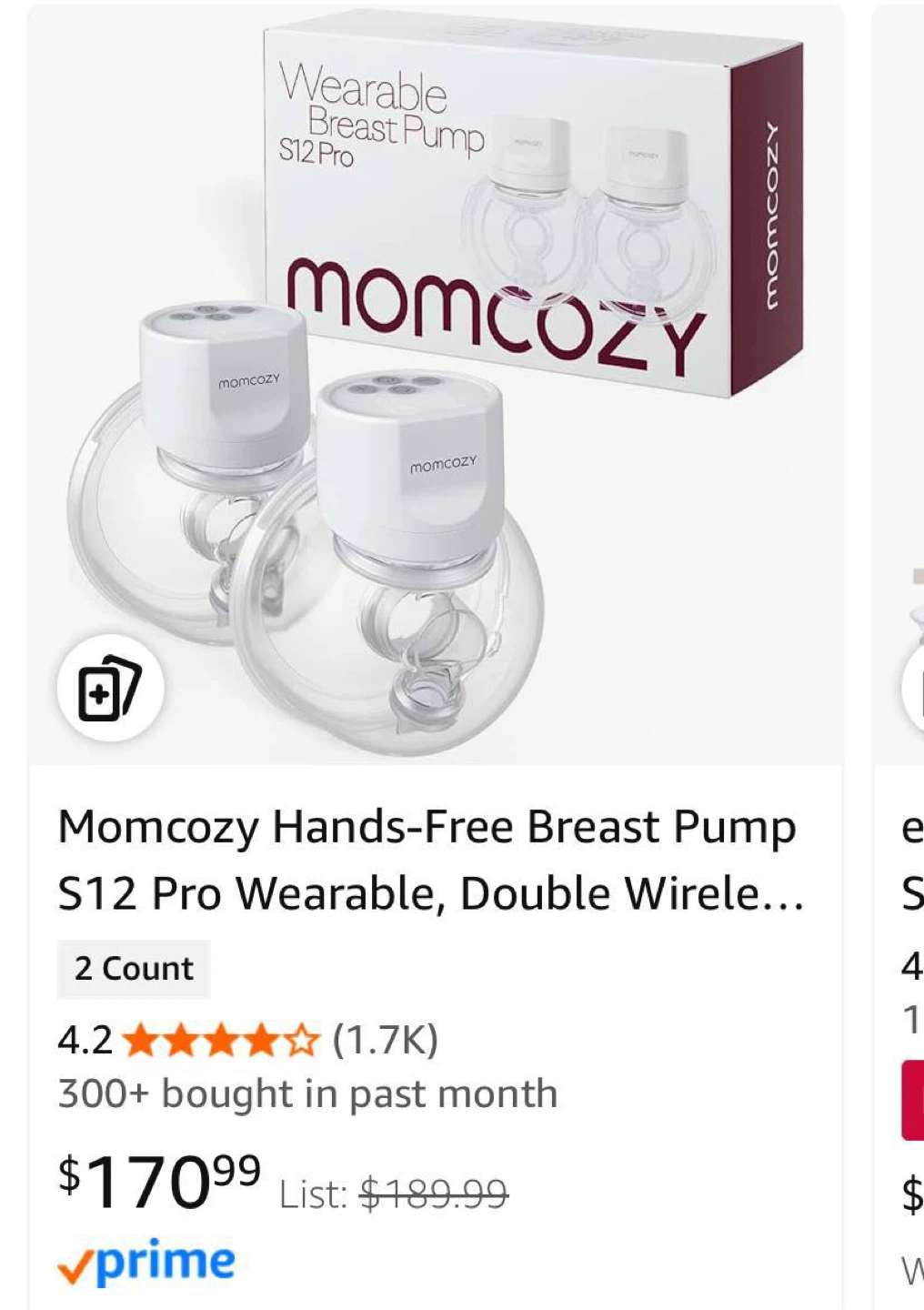 Momcozy S12 Pro Wearable Breast Pump - photo 3