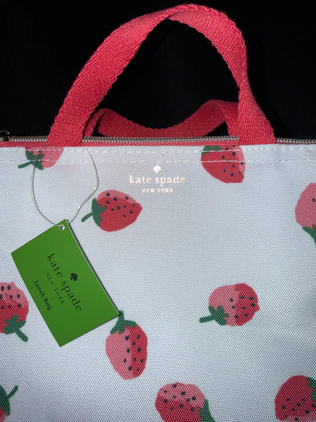 Kate Spade New York Strawberry Lunch Bag - photo 2