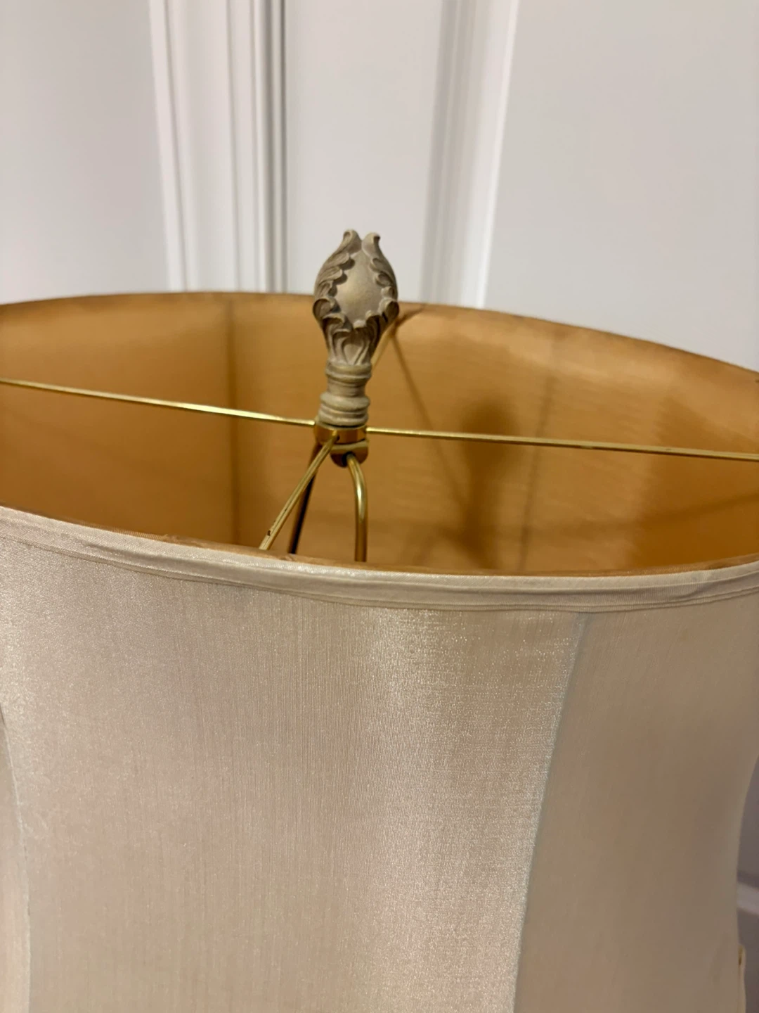 Decorative Floor Lamp with Cream Shade - photo 5