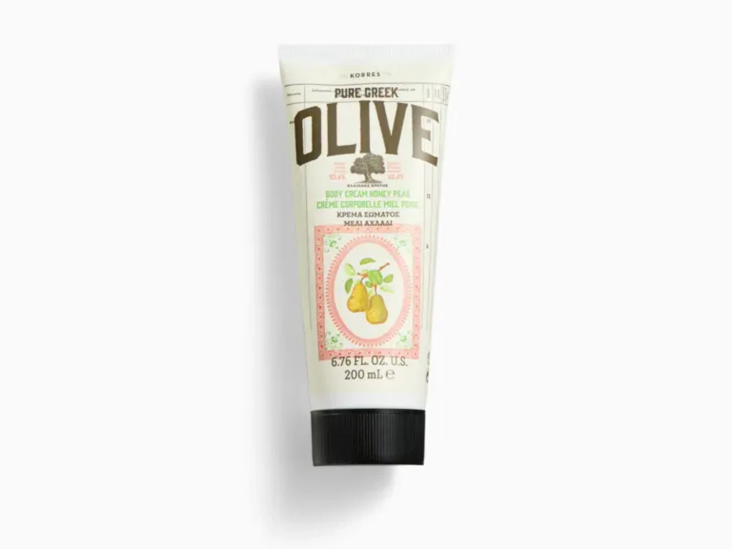 🍋🍯 NEW! 200ml KORRES BODY CREAM HONEY PEAR CRÈME - photo 2