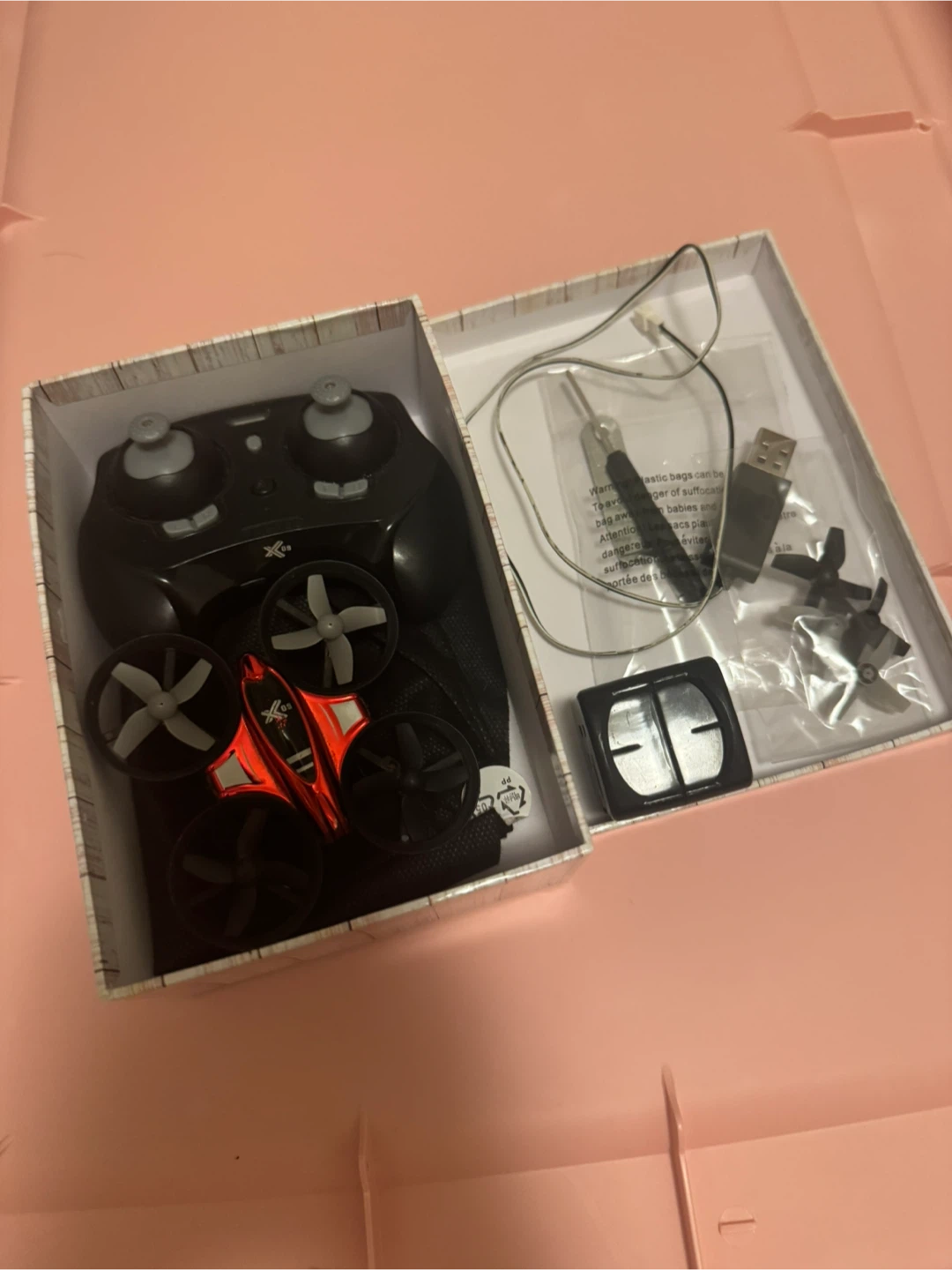 Mini Drone with Remote Control and Accessories - photo 2