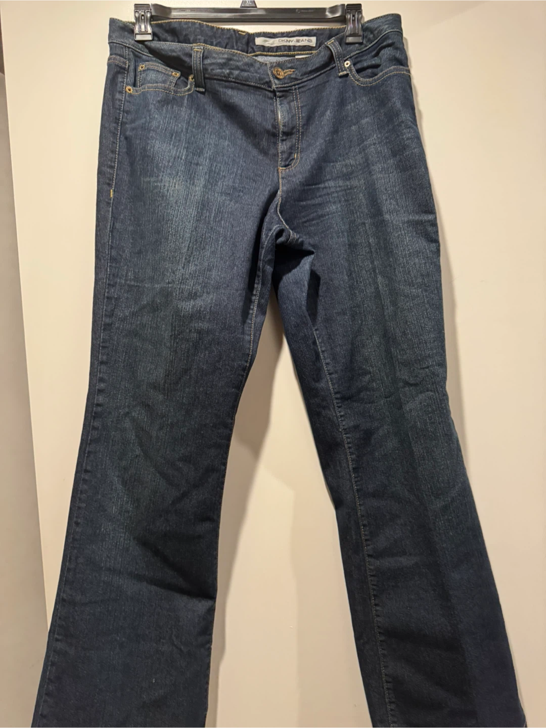 DKNY Jeans Women's Bootcut Blue Denim Jeans Size 16 - photo 3
