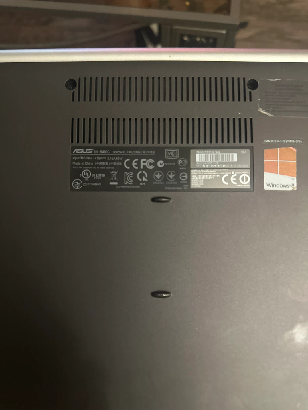 ASUS S400C Notebook PC - photo 4