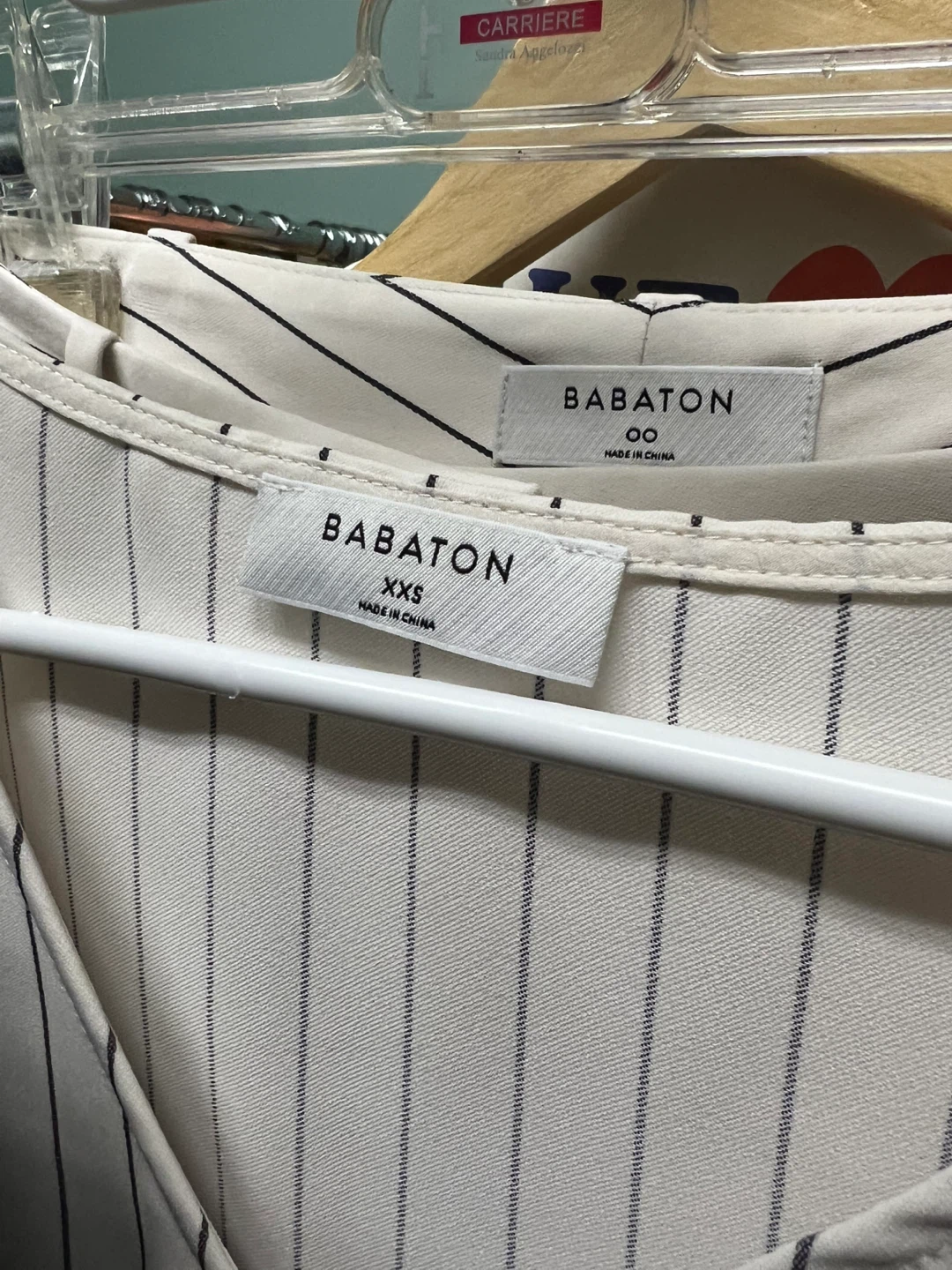 Babaton Striped Sleeveless Top XXS - photo 3
