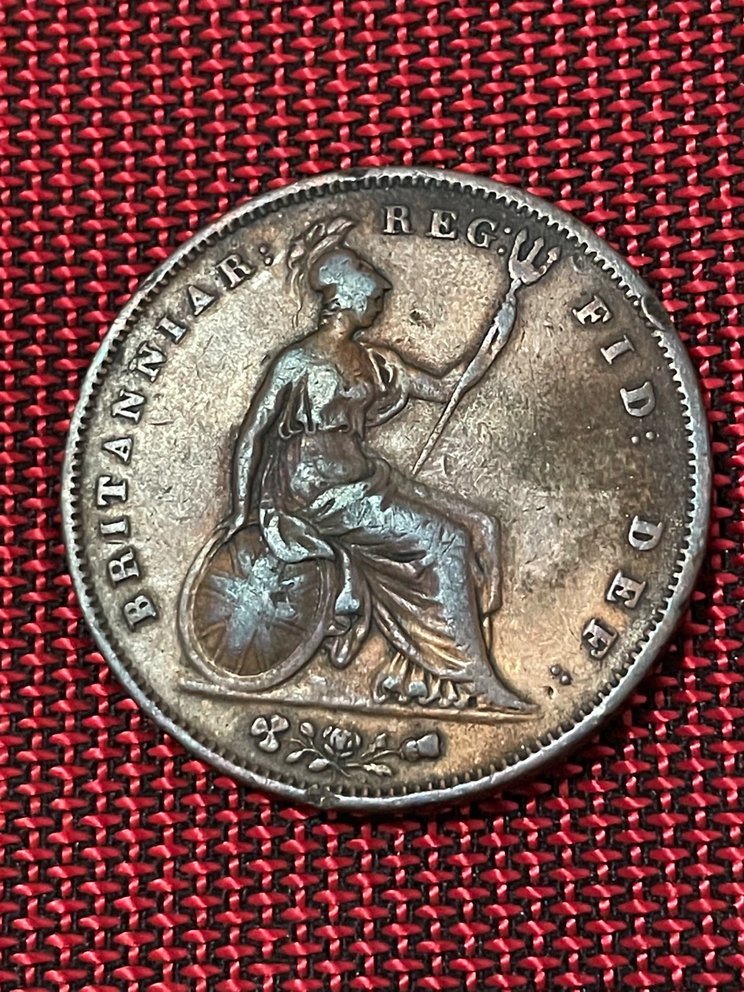 1853 Victoria Great Britain Silver Coin - photo 2