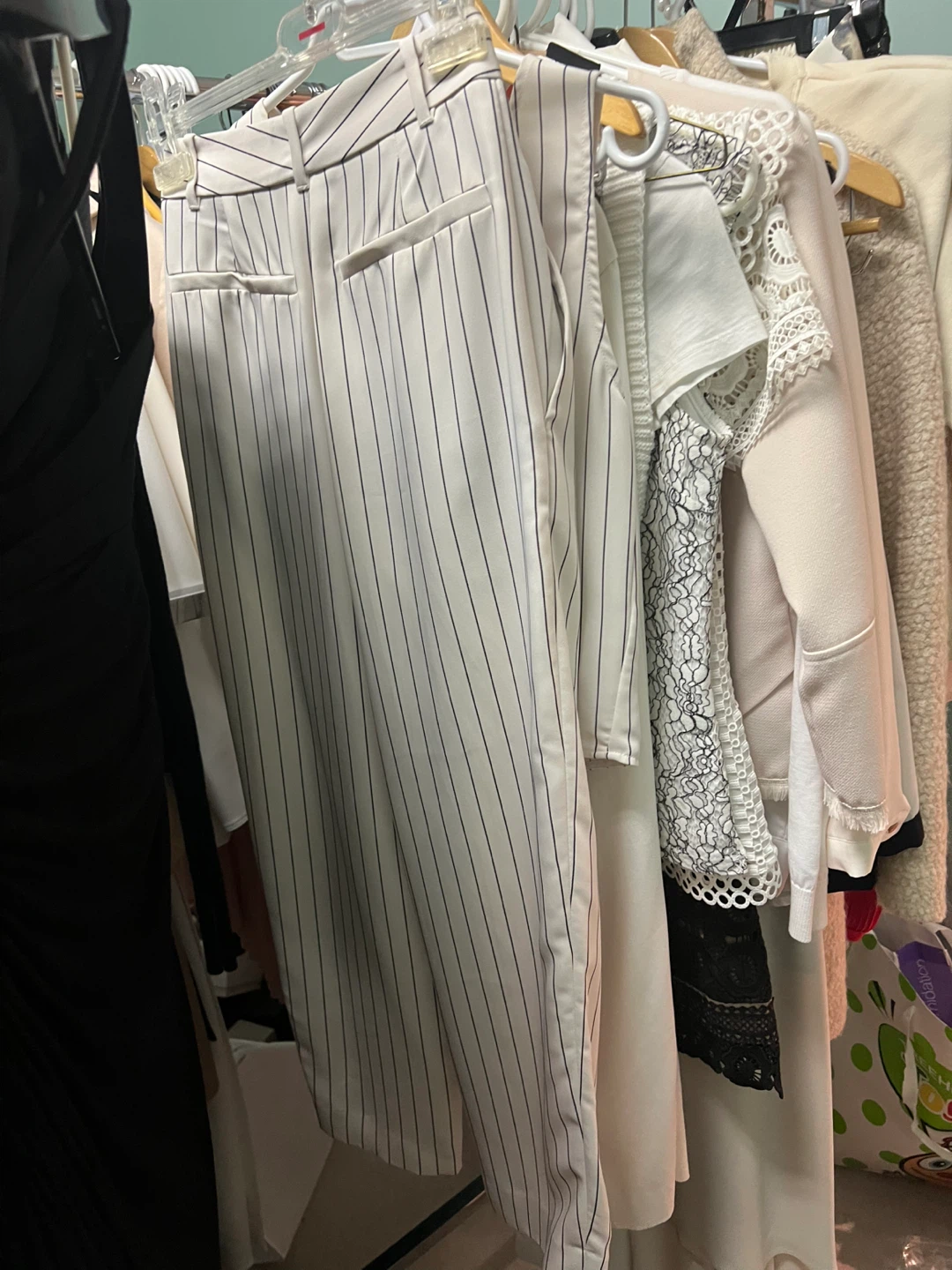 Babaton Striped Trousers Size 00
