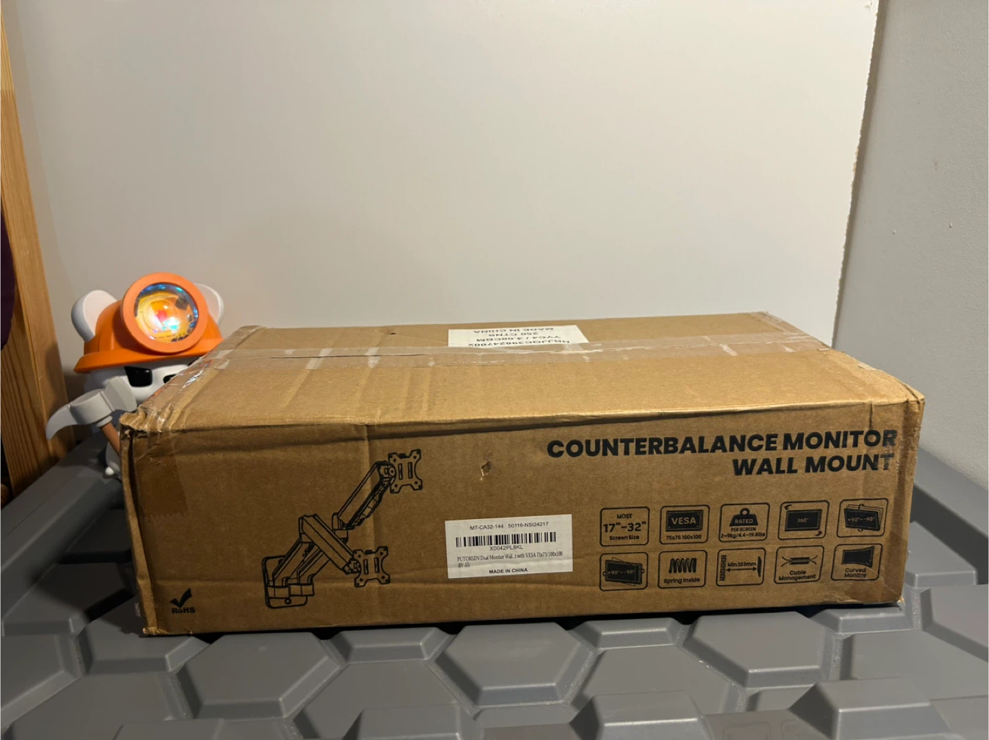 Counterbalance Dual Monitor Wall Mount