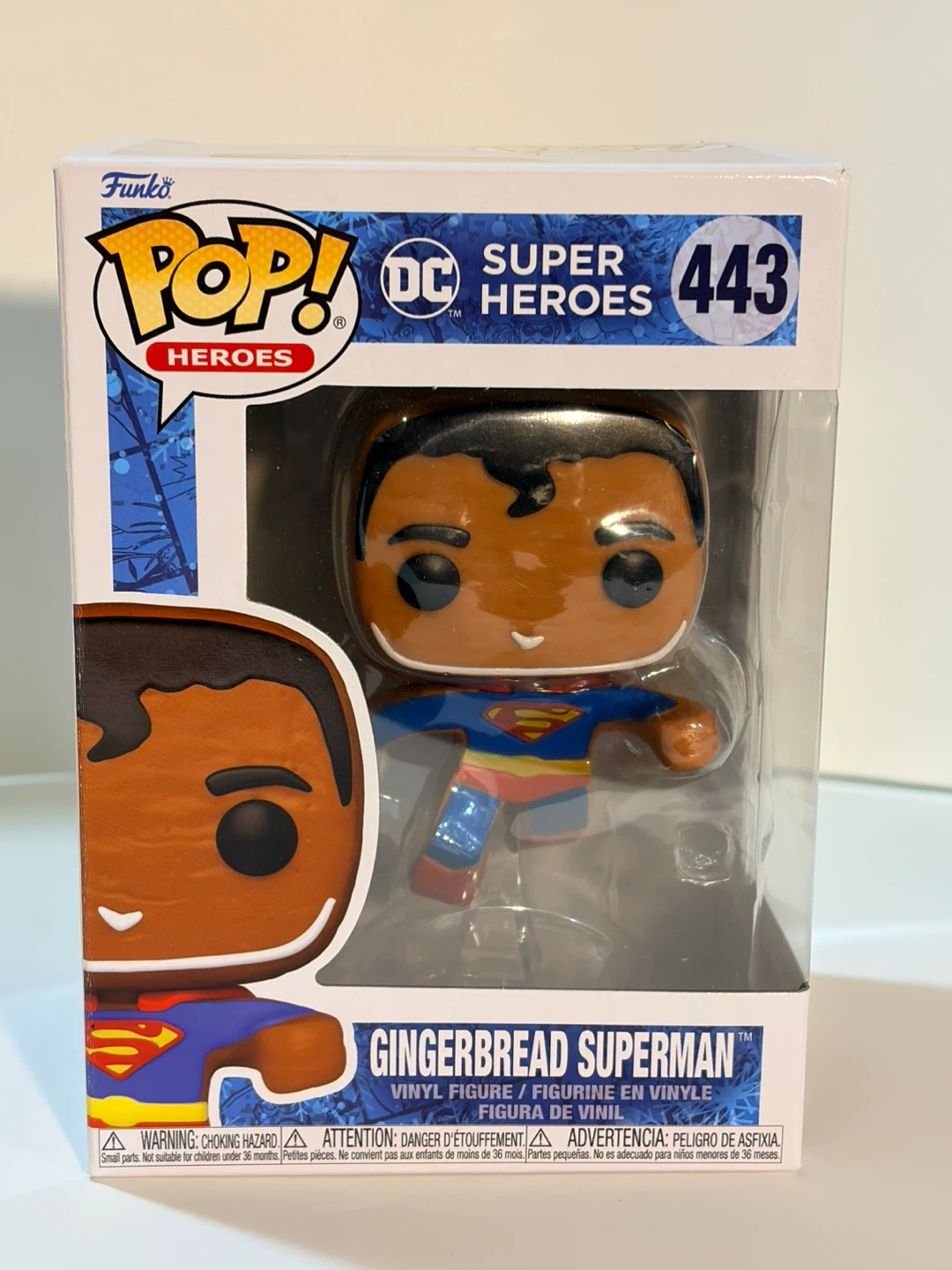 Funko Pop! DC Super Heroes Gingerbread Superman #443
