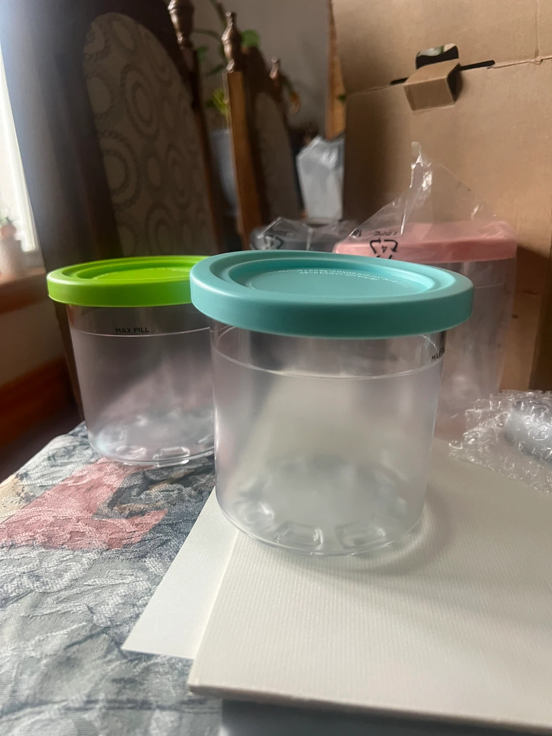 Set of 4 Ninja Creami Containers - photo 2