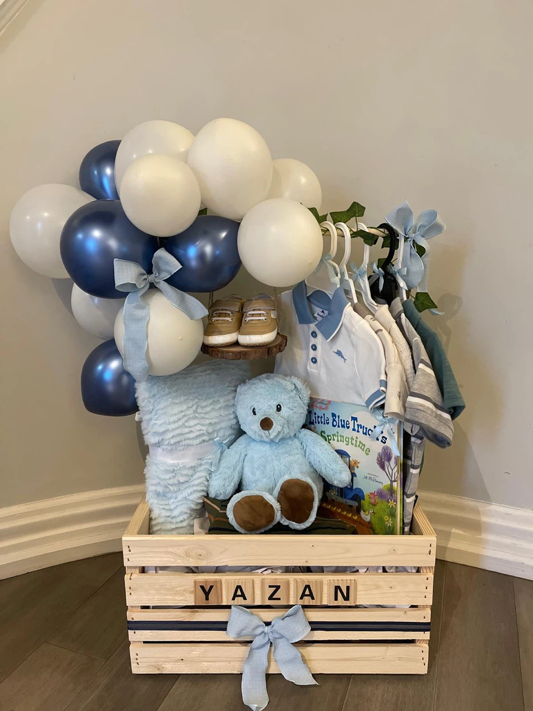 Baby Boy Gift Basket
