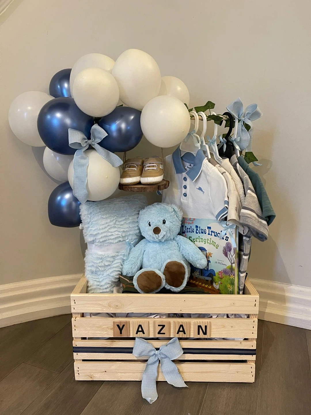 Baby Boy Gift Basket - photo 2