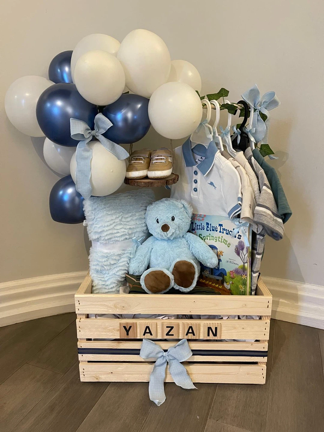 Baby Boy Gift Basket - photo 4