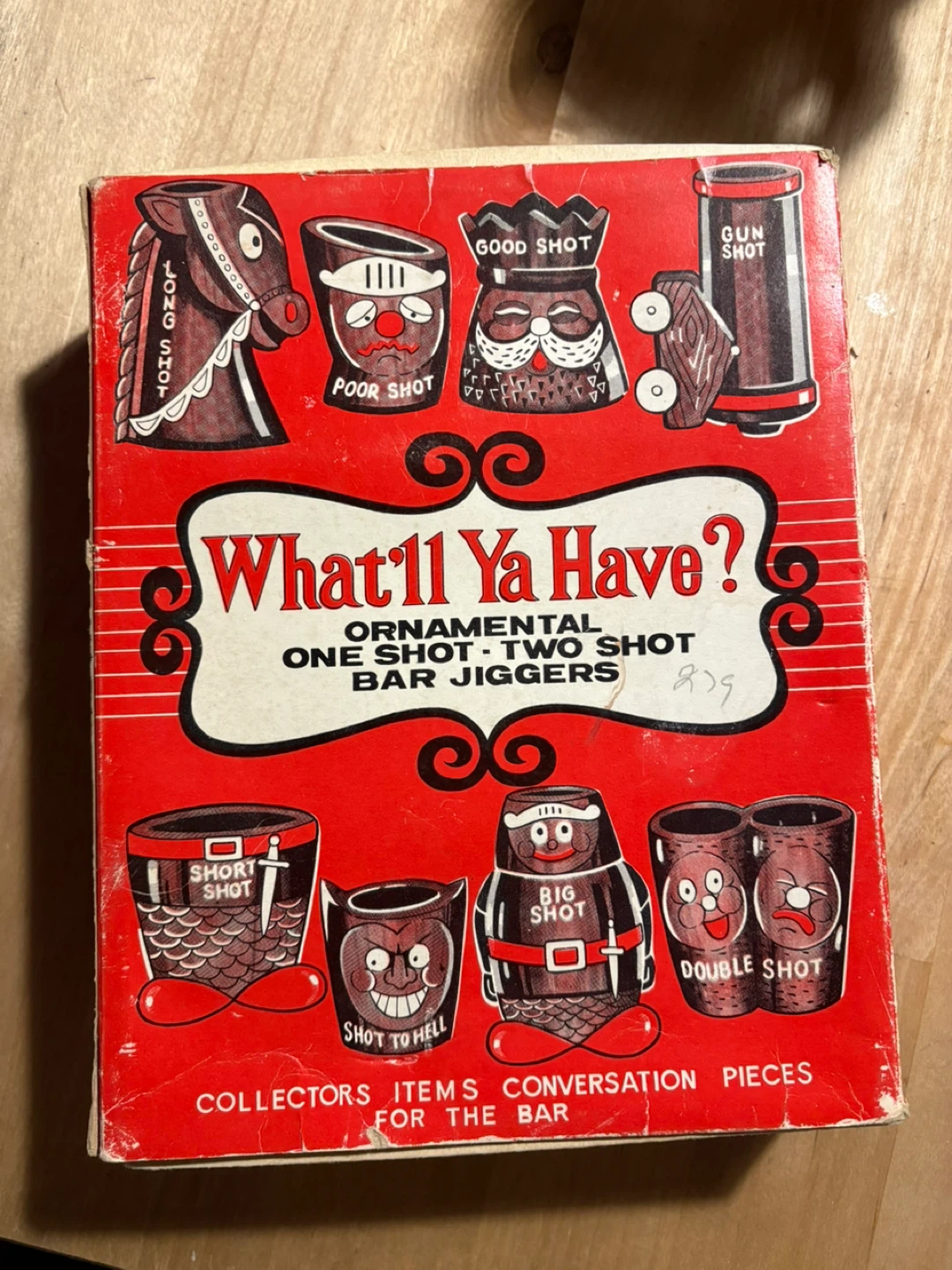 What'll Ya Have? Ornamental Shot Glass Set