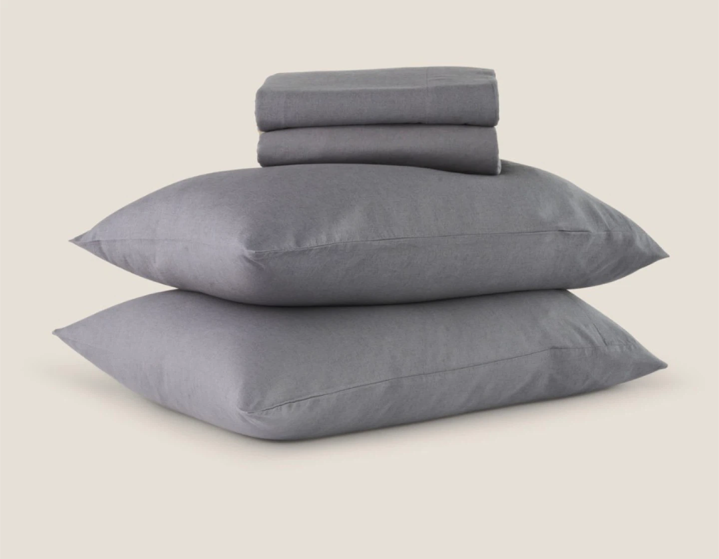 BRAND NEW Silk & Snow Queen Relaxed Linen Sheet AND Duvet Set - photo 2