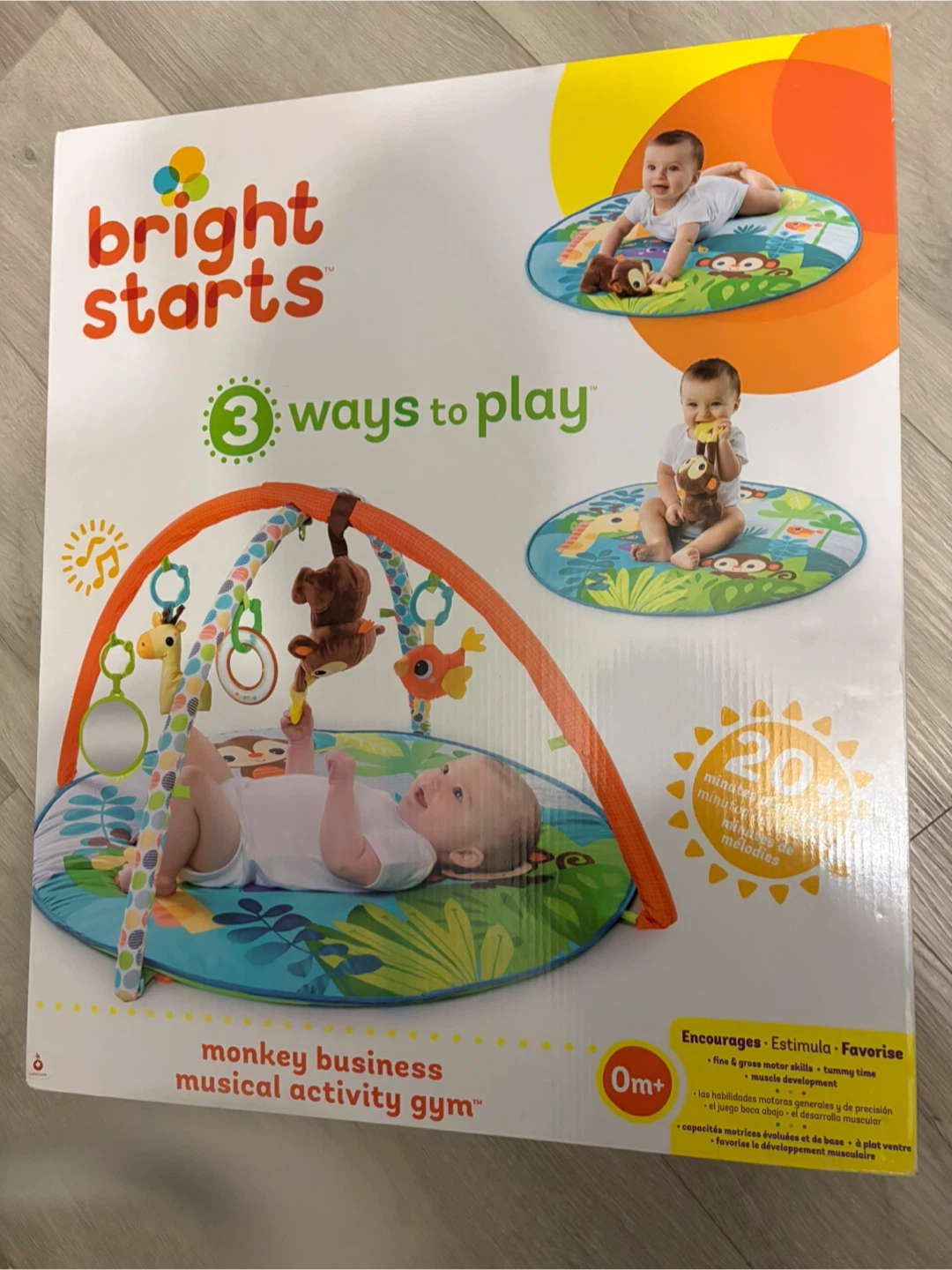 Bright Starts Monkey Business Musical Activity Gym
