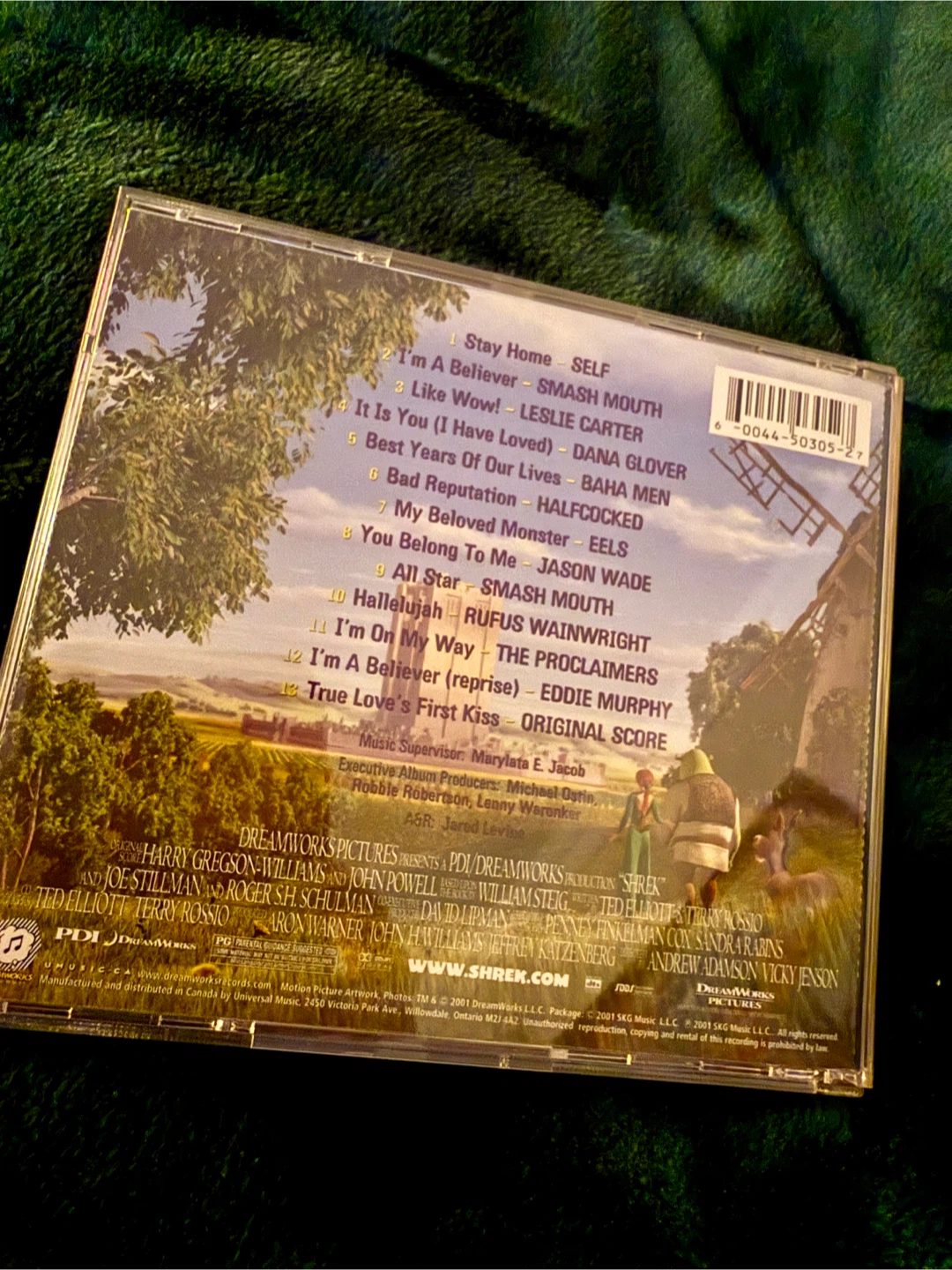 Like New Shrek CD Music From The Motion Picture - photo 2