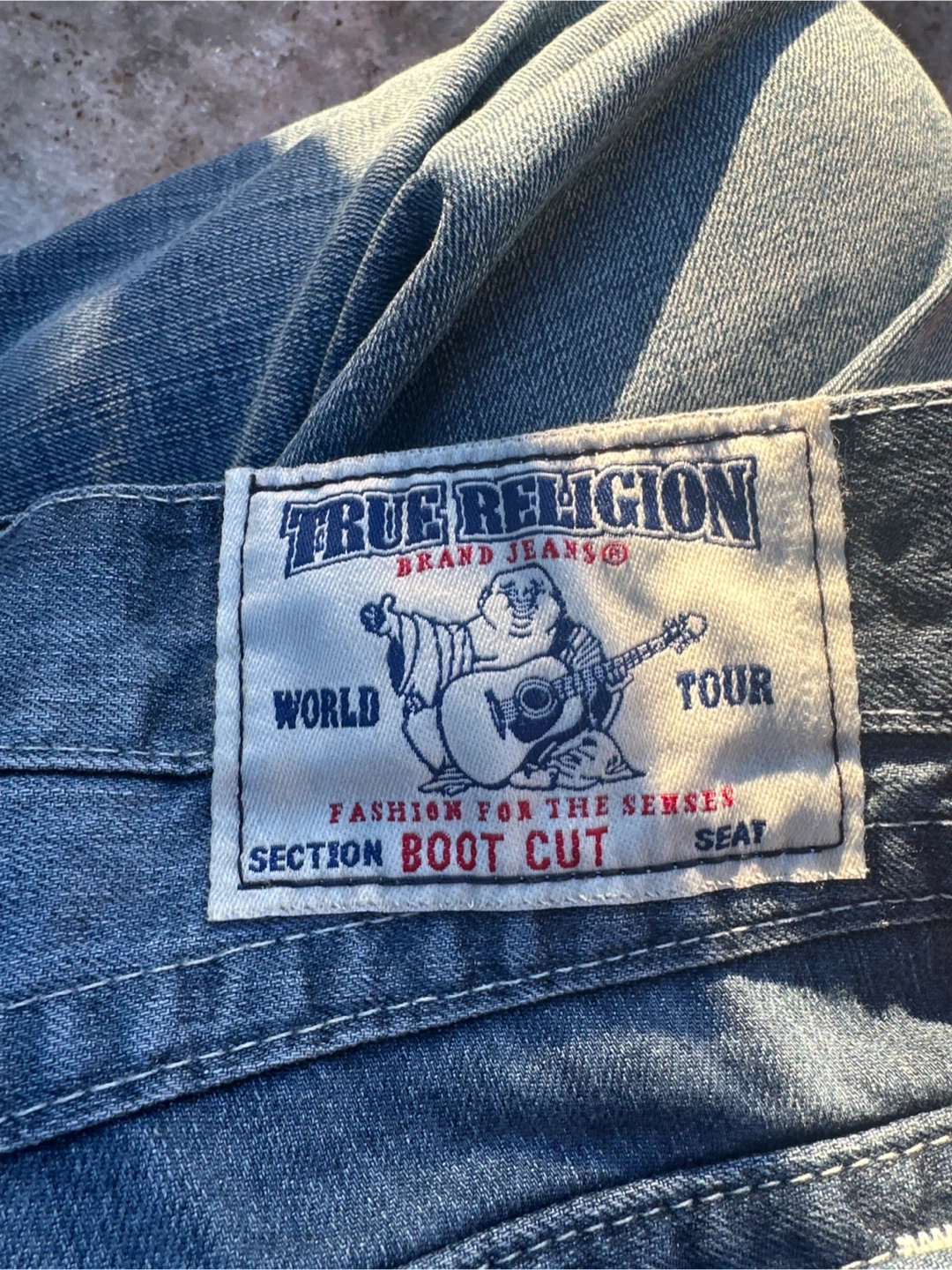True Religion Ricky Boot Cut Jeans Size 38 – Flap Pocket