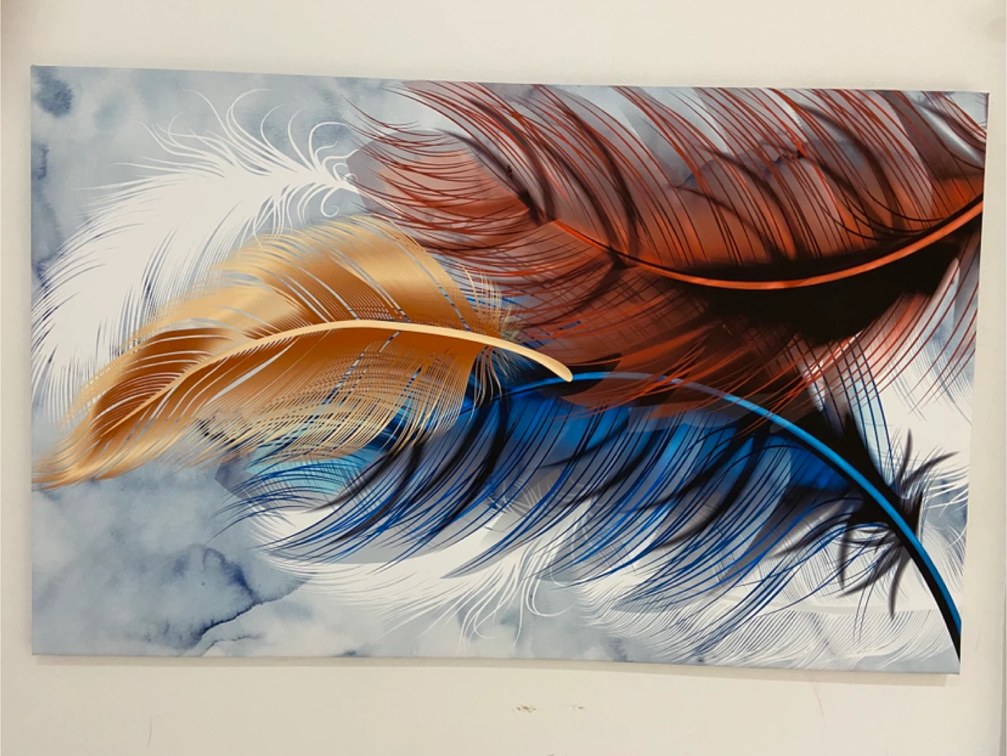 Feather Canvas Wall Art - photo 2
