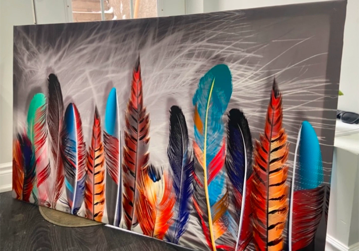 Feather Canvas Wall Art - photo 3