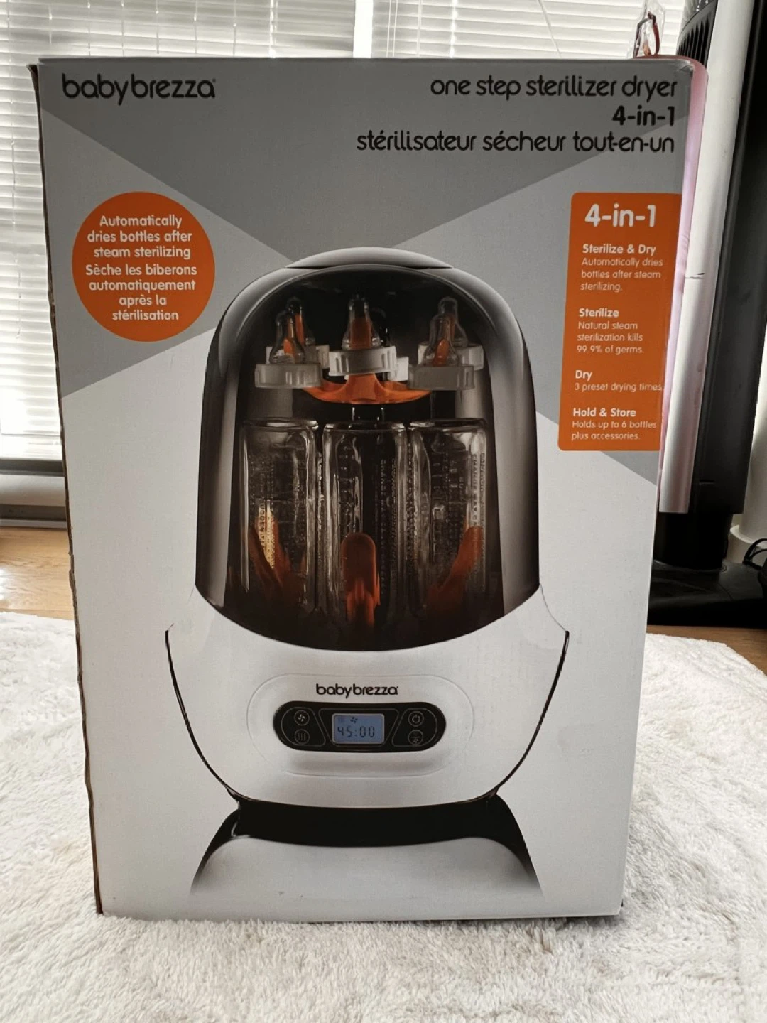 Baby Brezza One Step Sterilizer Dryer 4-in-1