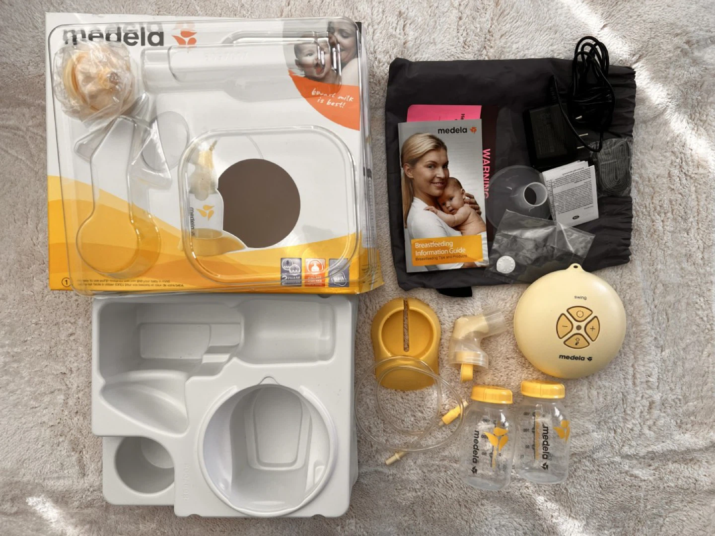 Medela Swing Single Electric Breast Pump - photo 4