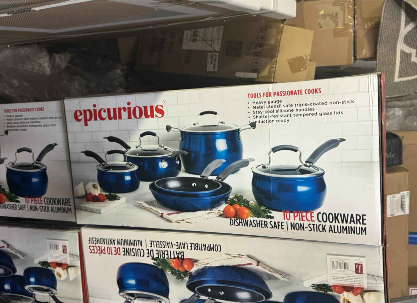 Epicurious 10 Piece Non-Stick Aluminum Cookware Set - photo 3