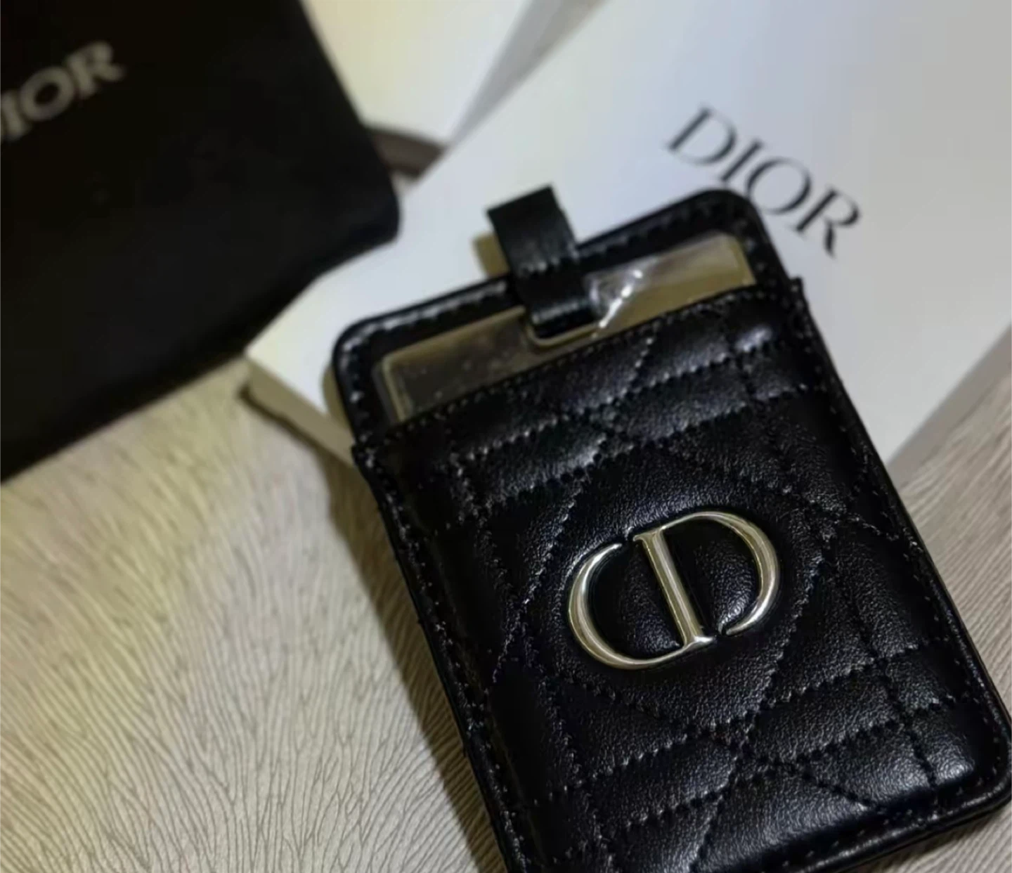 Dior Compact Mirror with Card Holder – New - photo 5