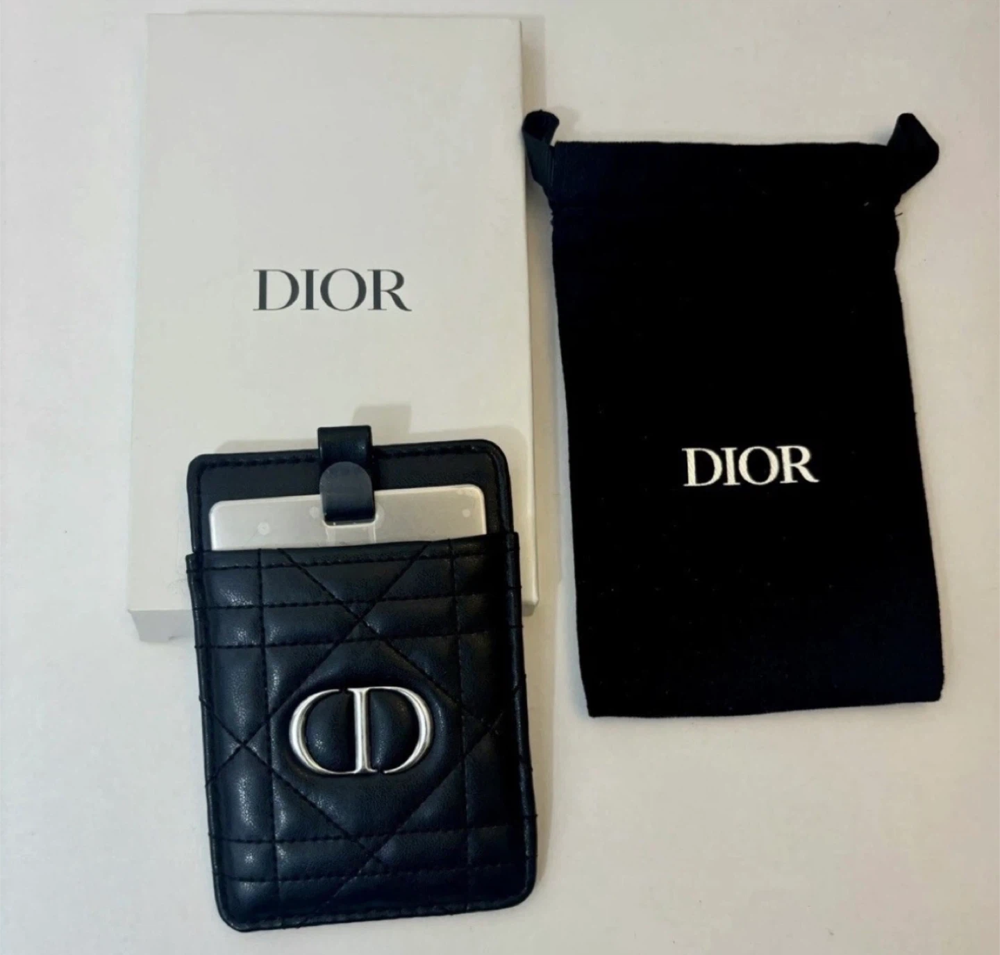 Dior Compact Mirror with Card Holder – New