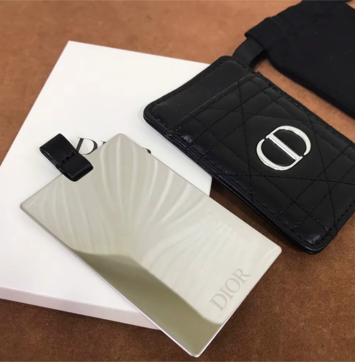 Dior Compact Mirror with Card Holder – New - photo 4