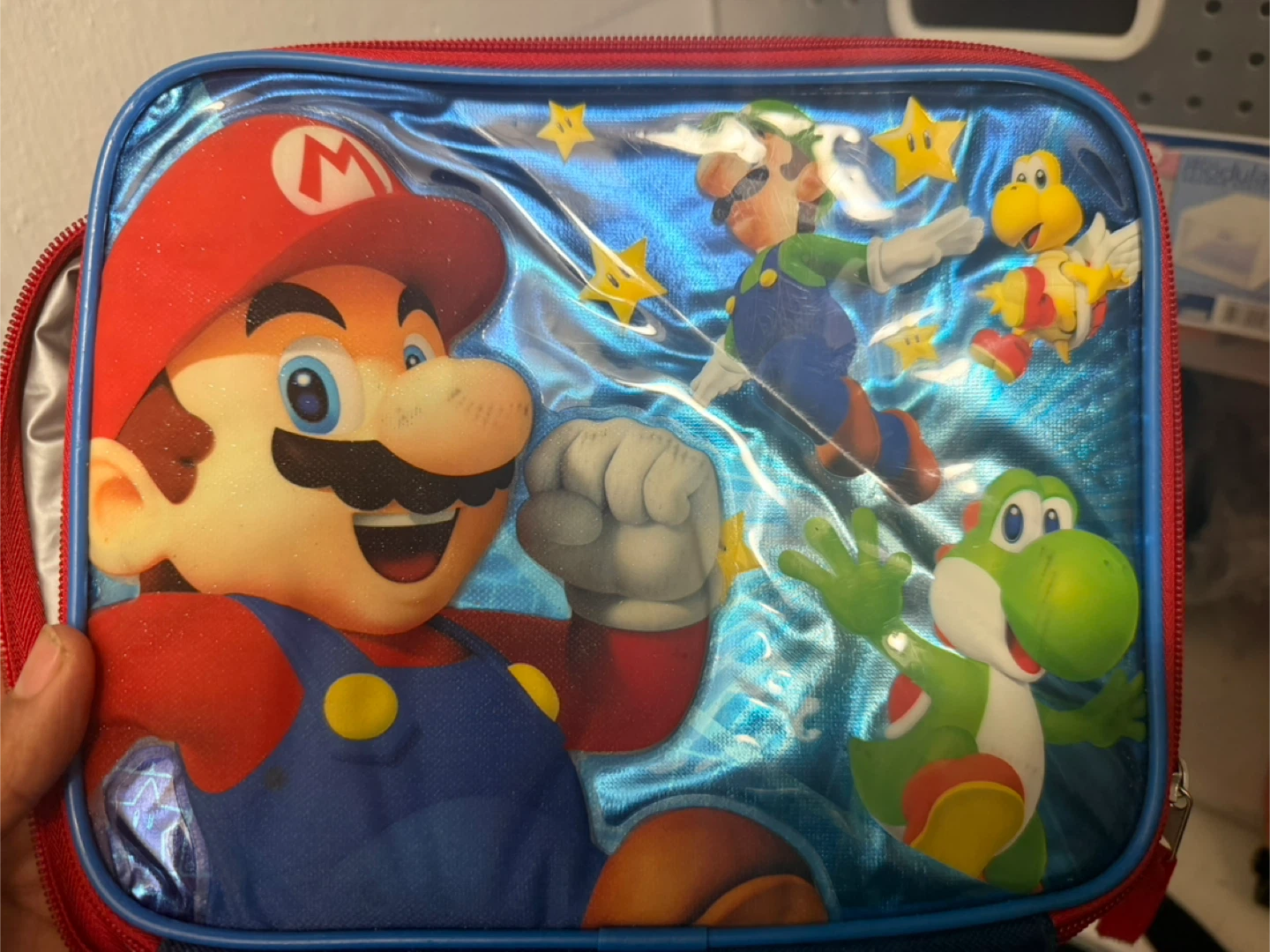Mario broo lunch bag