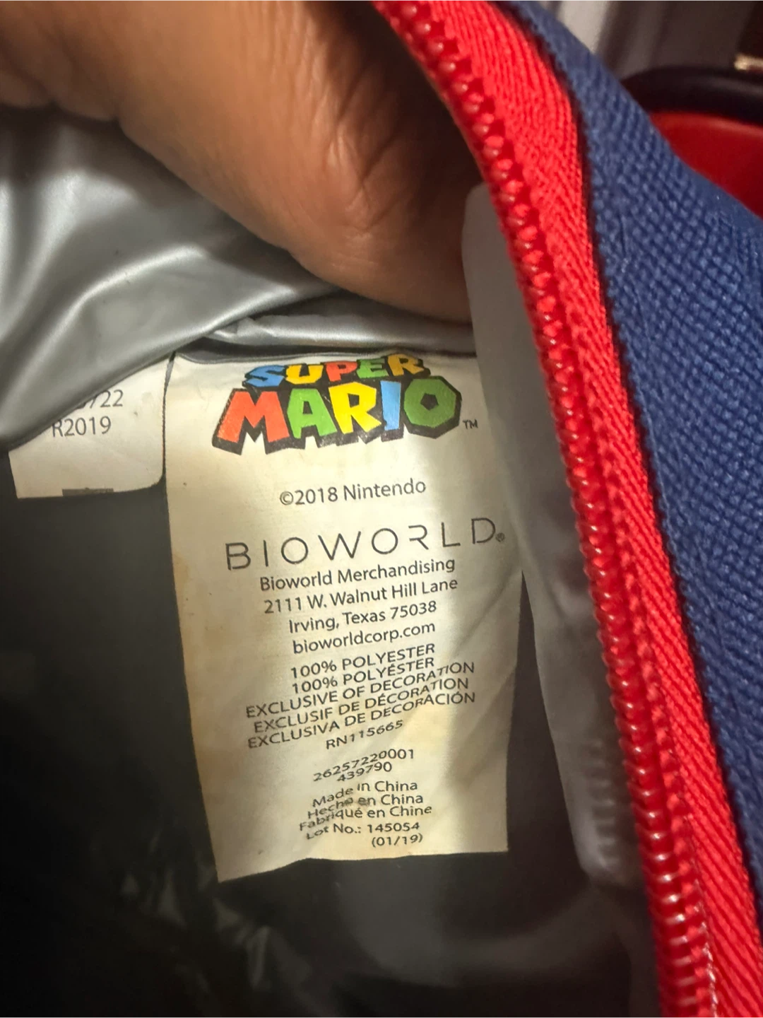 Mario broo lunch bag - photo 5