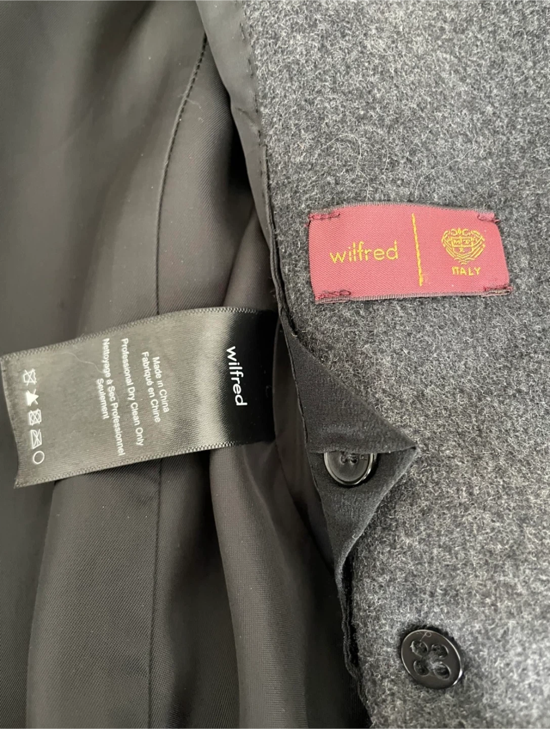 Aritzia - Wilfred wool & cashmere hooded coat - photo 4