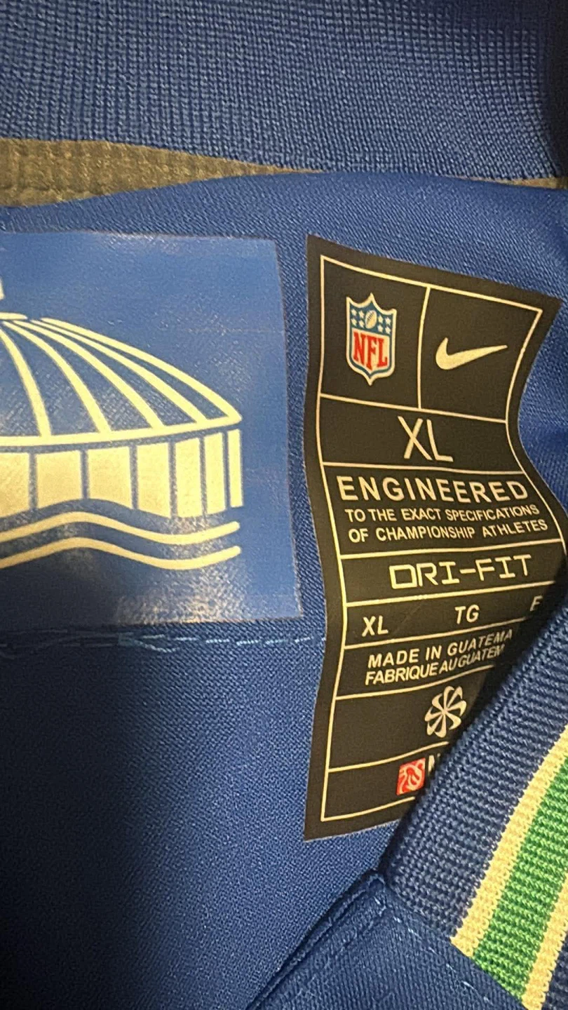 Nike Seattle Seahawks NFL Football Jersey - photo 3