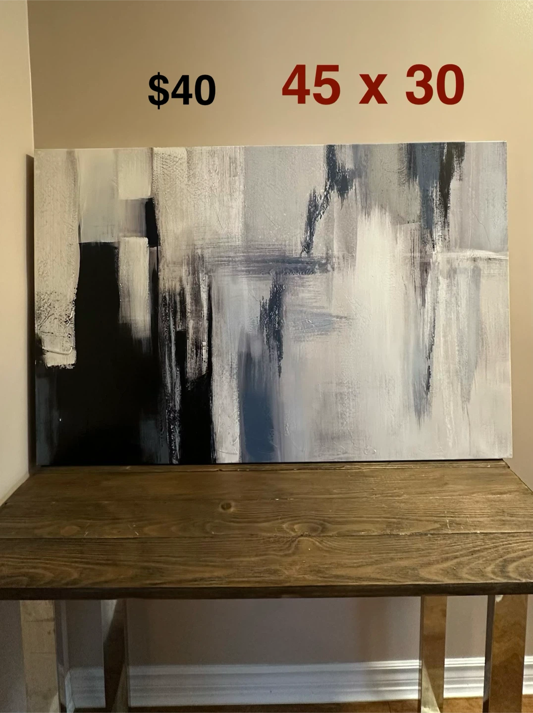 Abstract Canvas Wall Art Painting 45 x 30