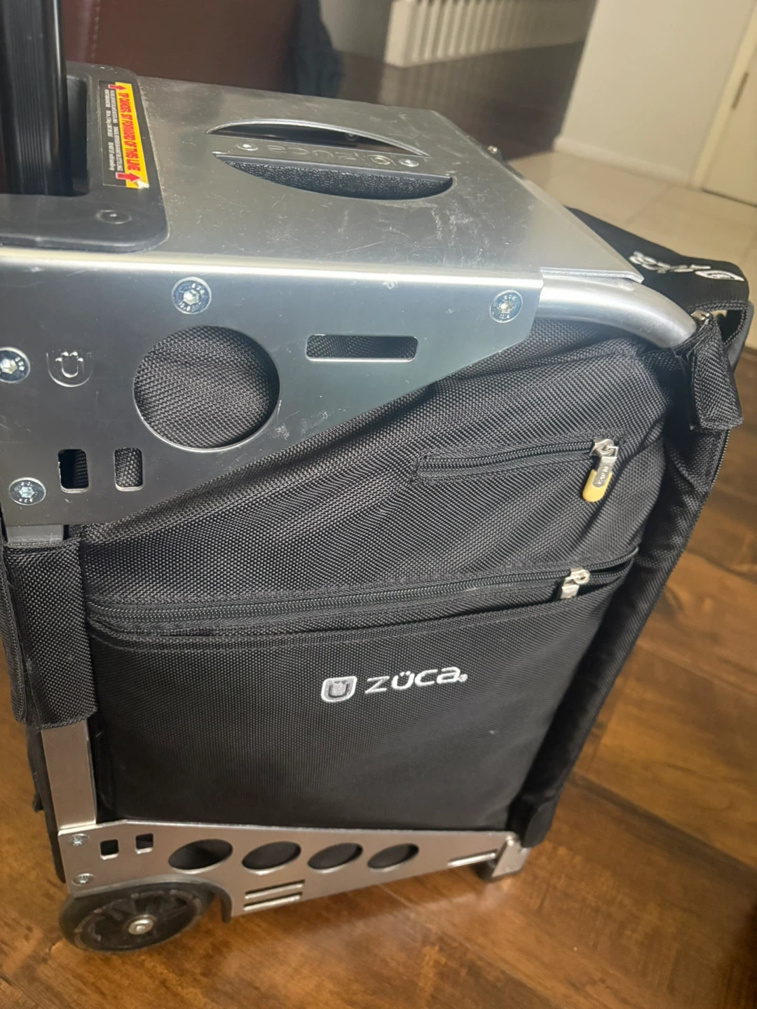Zuca Black Rolling Luggage - photo 3