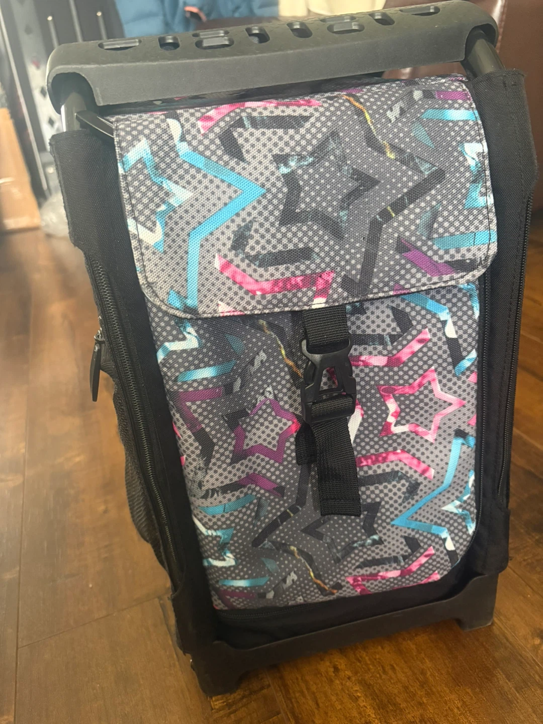 Kids Rolling Backpack with Star Pattern - photo 5