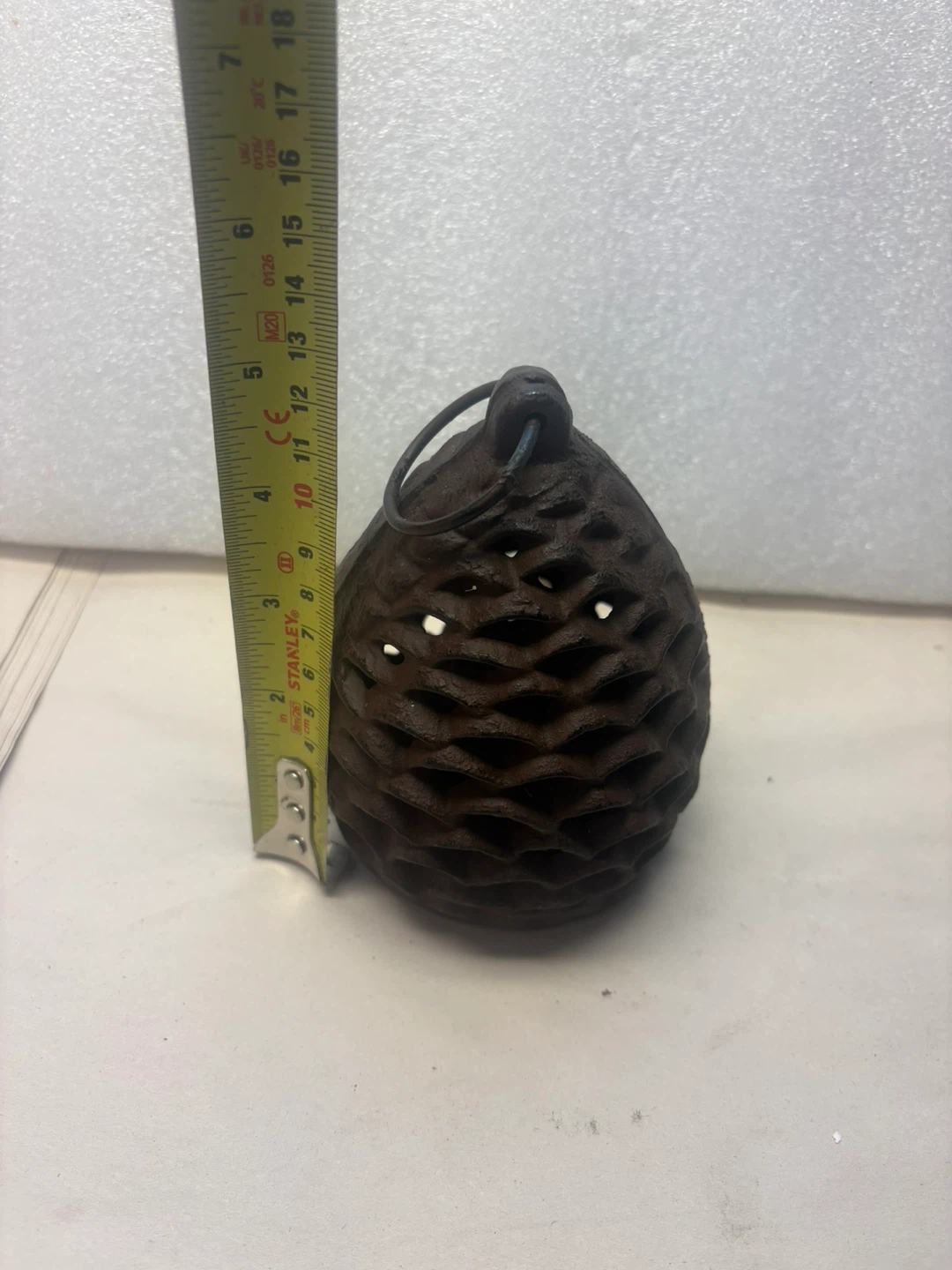 Cast Iron Pinecone Lantern - photo 2