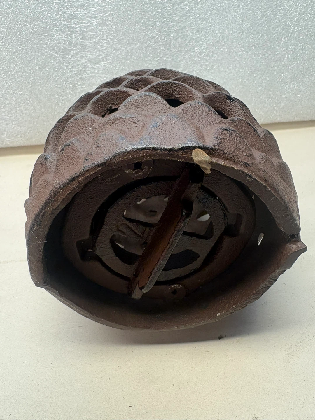 Cast Iron Pinecone Lantern - photo 3