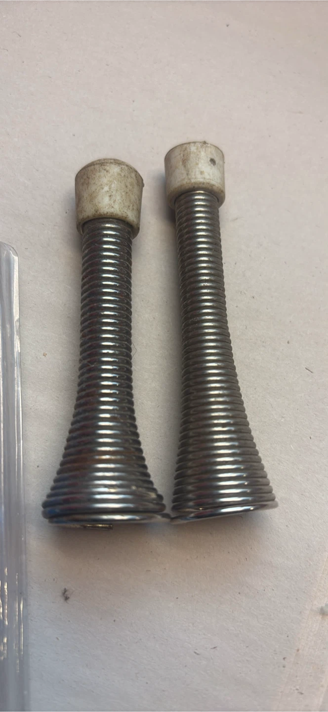 Hillman Spring Door Stops - 2 Pack