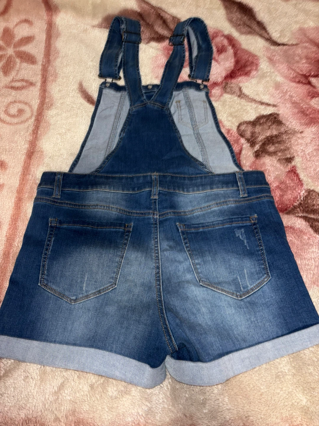 Women's Wax Jeans Denim Overalls Size M - photo 4