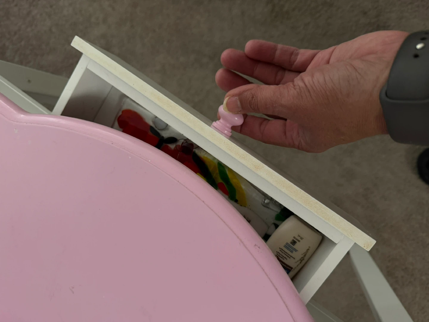 Kids Vanity Set with Tri-Fold Mirror - photo 4