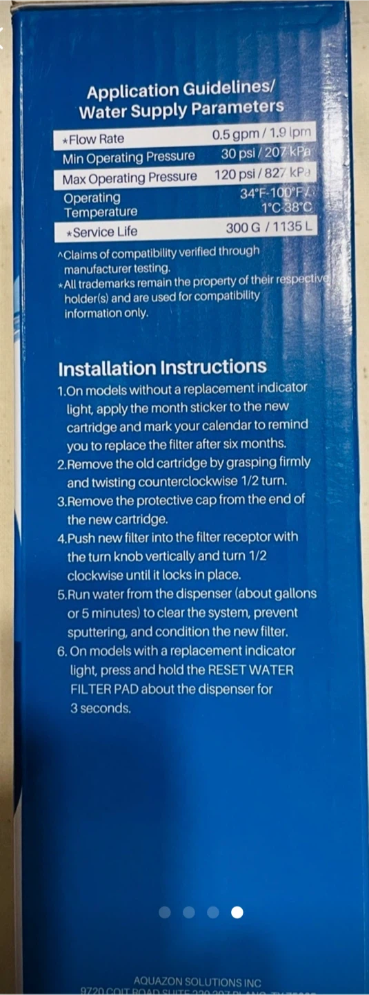 PUREPLUS PP-RWF4200A Refrigerator Water Filter - photo 3