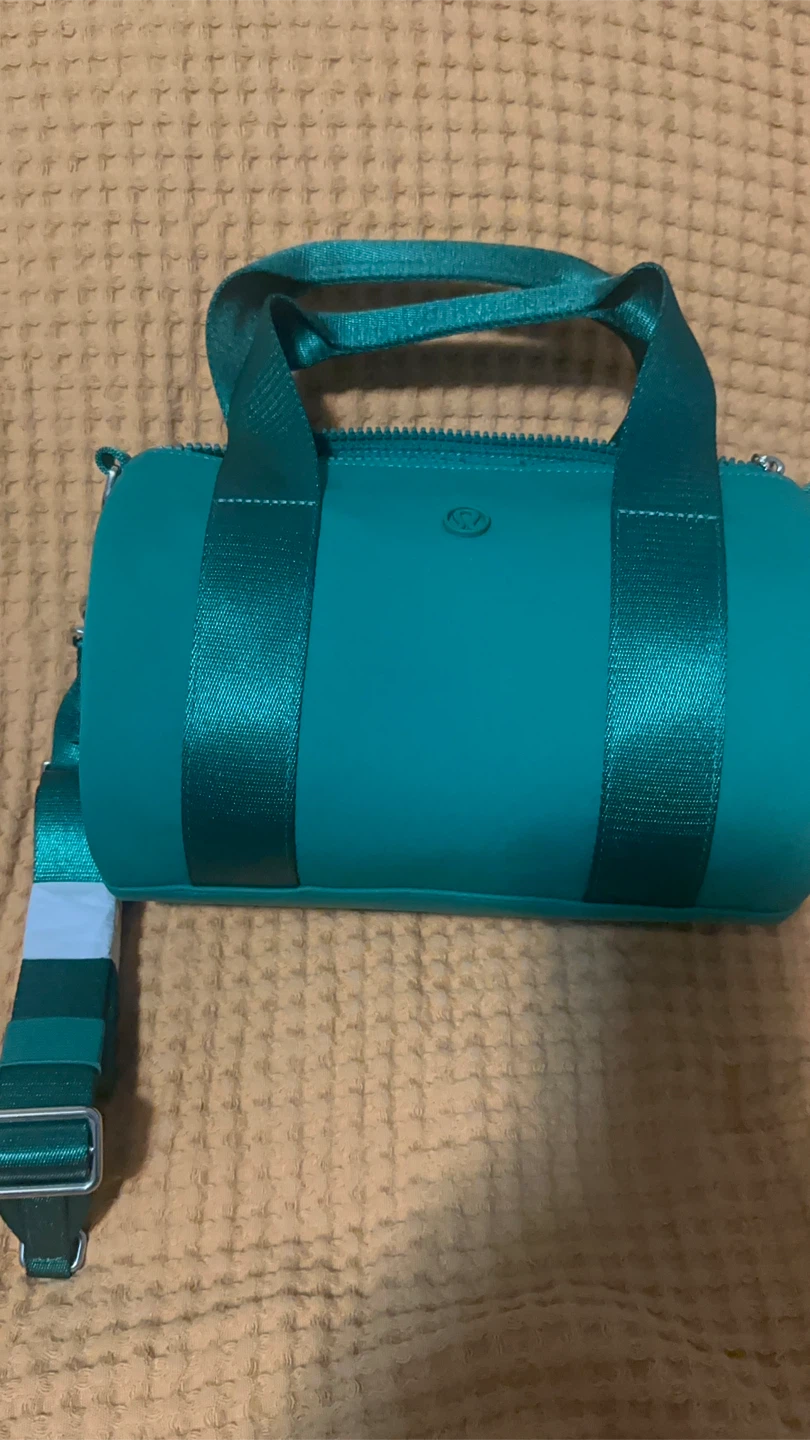Lululemon Nylon Mini Barrel Duffle -Teal