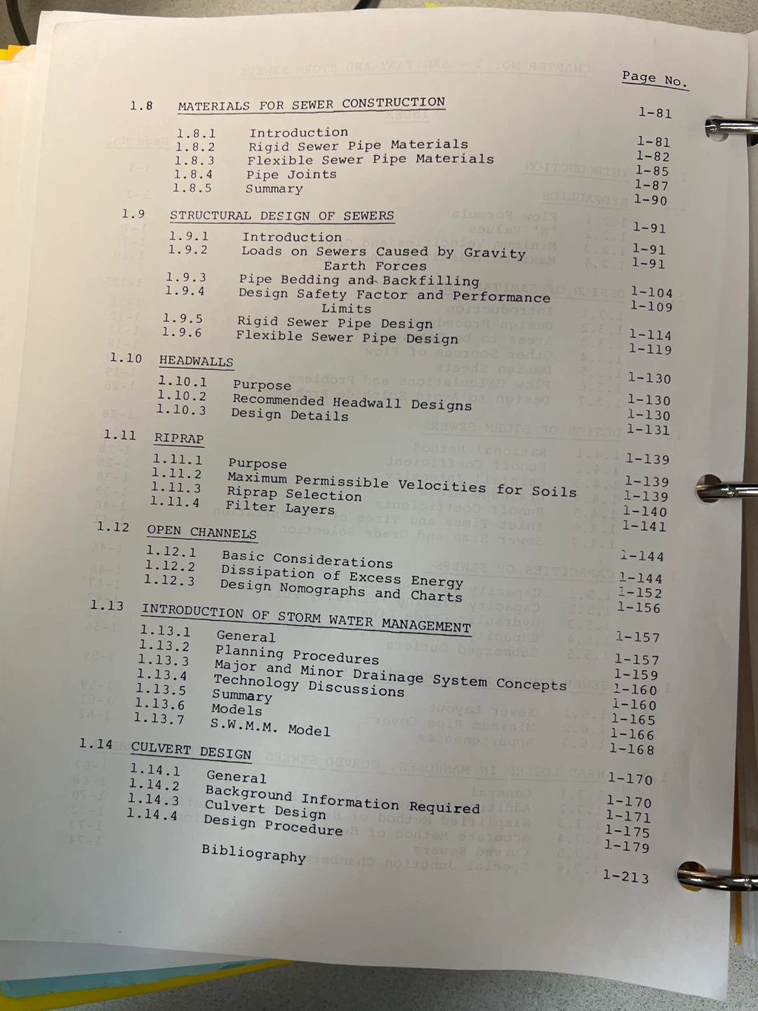 Municipal Works Design Manual - Second Edition 1984 - photo 4