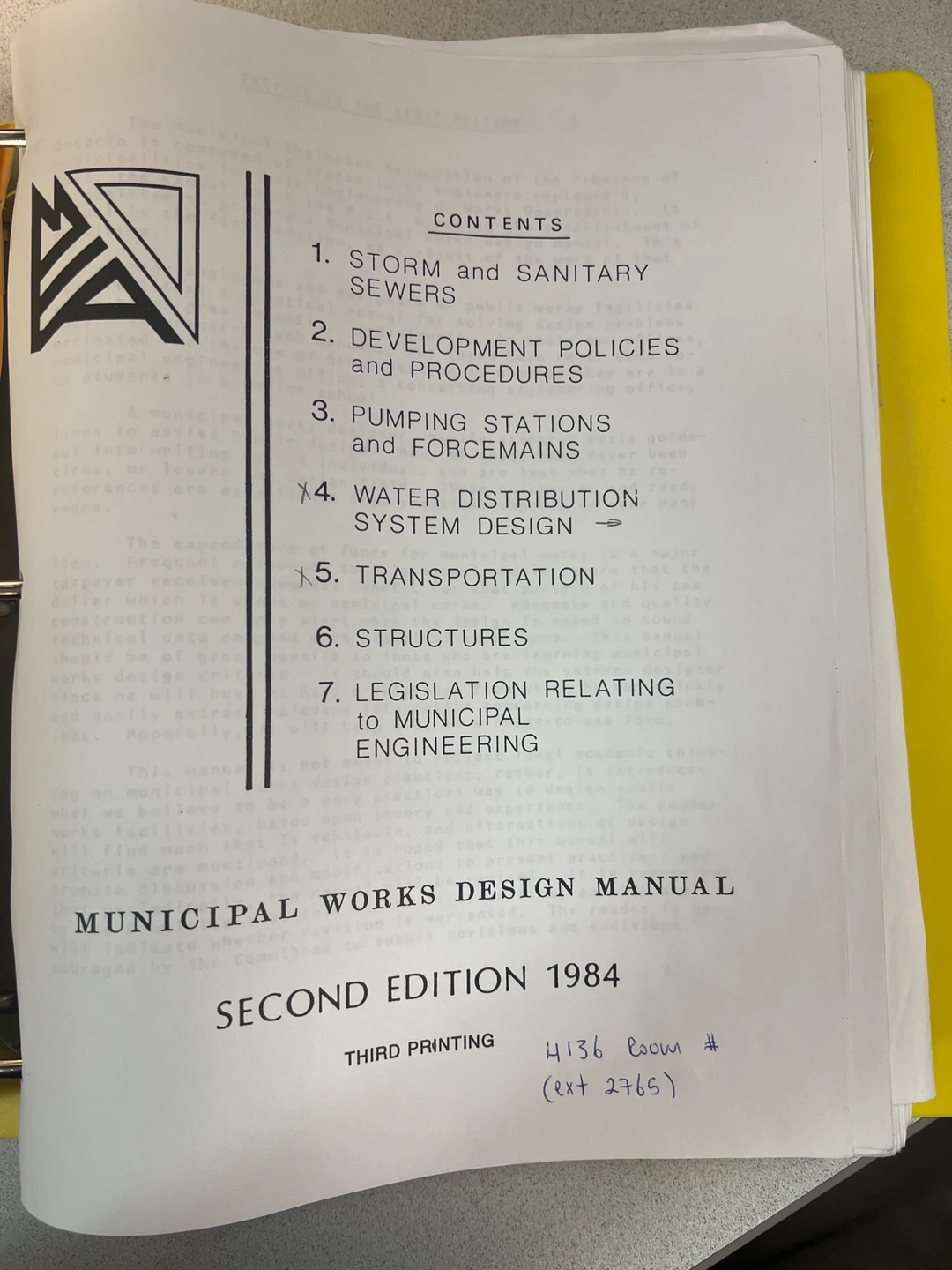 Municipal Works Design Manual - Second Edition 1984 - photo 2