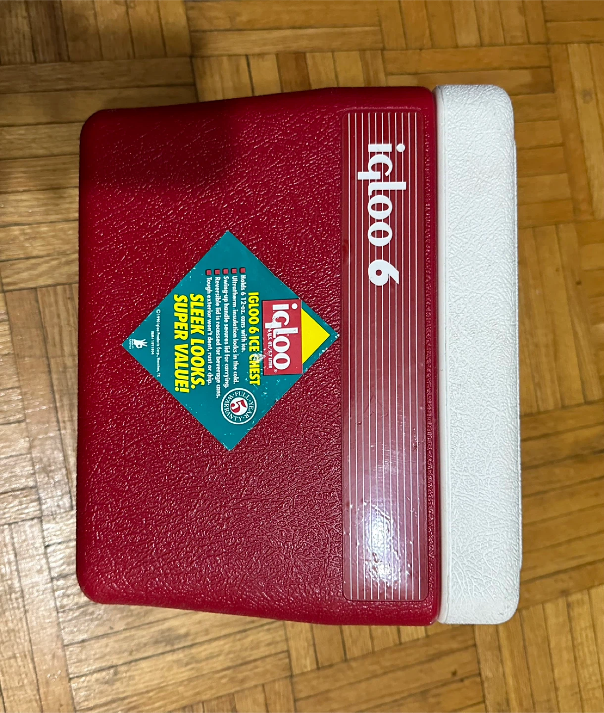 Igloo 6 Cooler - Red - photo 3