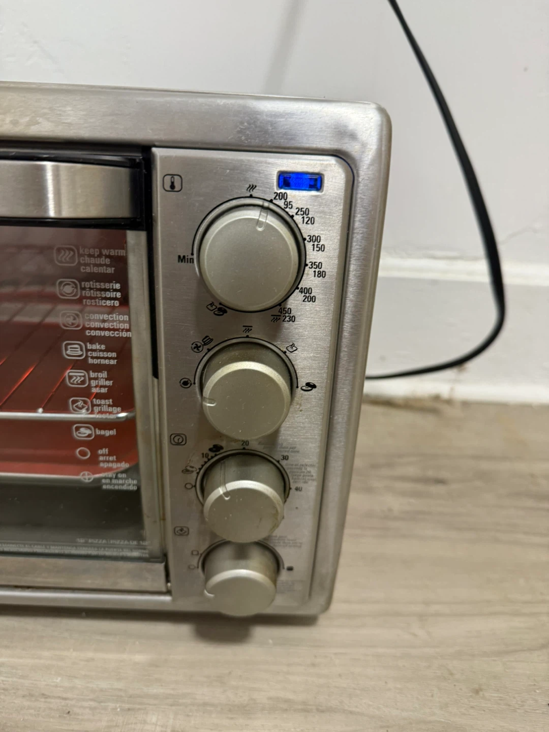 Black+Decker Stainless Steel Convection Toaster Oven - photo 2